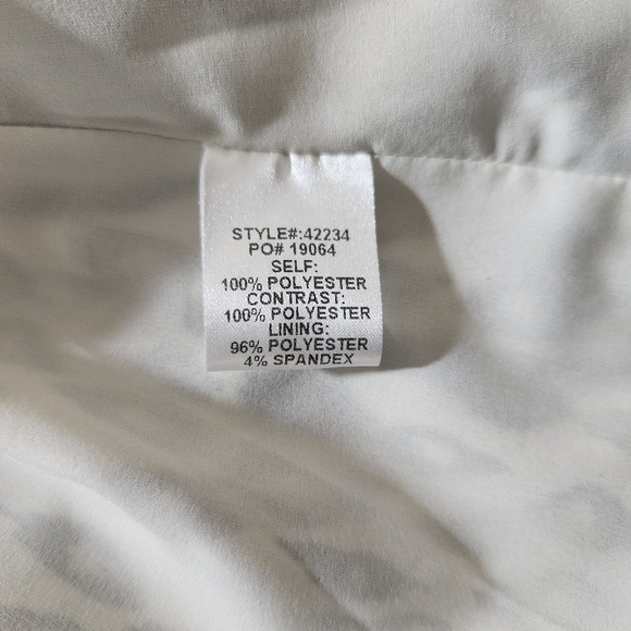 Skies are Blue Leopard Stripe Mixed Print Camisole-Size L - Picture 5 of 6